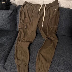 Todd Snyder Men's Brown Cargo Jogger Pants